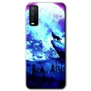 Vivo Y20 Mega Kurt Baskılı Uyumlu Silikon Kılıf