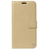 Vivo Y20 Standlı Kartlıklı Cüzdanlı Kapaklı Gold Kılıf