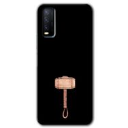 Vivo Y20 Thor Çekiç Baskılı Uyumlu Silikon Kılıf