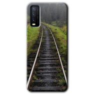 Vivo Y20 Tren Yolu Baskılı Uyumlu Silikon Kılıf