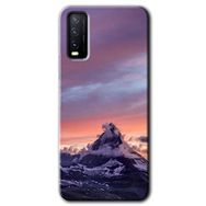 Vivo Y20 Zirve Baskılı Uyumlu Silikon Kılıf