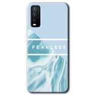 Vivo Y20S Fearless Baskılı Uyumlu Silikon Kılıf