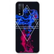 Vivo Y20S Mekanik Duman 1 Baskılı Uyumlu Silikon Kılıf