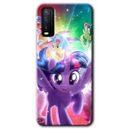 Vivo Y20S Pony Baskılı Uyumlu Silikon Kılıf