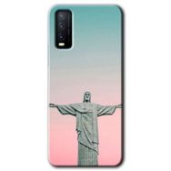 Vivo Y20S Rio Baskılı Uyumlu Silikon Kılıf