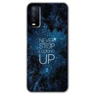 Vivo Y20S Stars Wallpaper Baskılı Uyumlu Silikon Kılıf