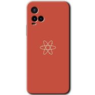 Vivo Y21 Atom Baskılı Uyumlu Silikon Kılıf