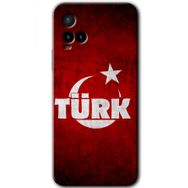 Vivo Y21 Ayyıldız Türk Baskılı Uyumlu Silikon Kılıf