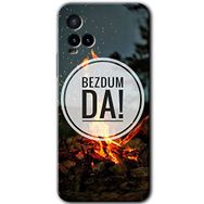Vivo Y21 Bezdum Da Baskılı Uyumlu Silikon Kılıf