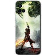 Vivo Y21 Dragon Hunter Baskılı Uyumlu Silikon Kılıf