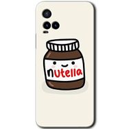 Vivo Y21 Nutella Aşkım Baskılı Uyumlu Silikon Kılıf