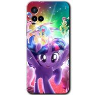 Vivo Y21 Pony Baskılı Uyumlu Silikon Kılıf