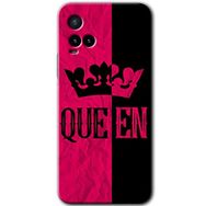 Vivo Y21 Queen Baskılı Uyumlu Silikon Kılıf