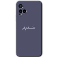Vivo Y21 Sigara Zararlıdır Baskılı Uyumlu Silikon Kılıf