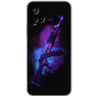 Vivo Y21S AK Baskılı Uyumlu Silikon Kılıf