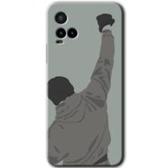 Vivo Y21S Artwork Wide Baskılı Uyumlu Silikon Kılıf