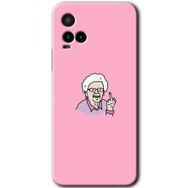 Vivo Y21S Bad Grandmother Baskılı Uyumlu Silikon Kılıf