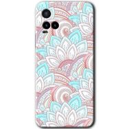 Vivo Y21S Çin Mandala 1 Baskılı Uyumlu Silikon Kılıf