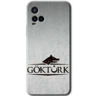 Vivo Y21S Göktürk Baskılı Uyumlu Silikon Kılıf
