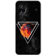 Vivo Y21S Kızıl Gezegen Baskılı Uyumlu Silikon Kılıf