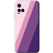 Vivo Y21S Oblique Baskılı Uyumlu Silikon Kılıf