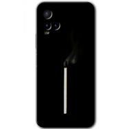 Vivo Y21S Sönmüş Kibrit Baskılı Uyumlu Silikon Kılıf