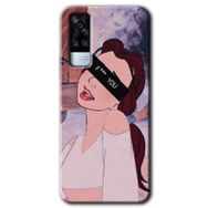 Vivo Y31 2021 Bad Girl Baskılı Uyumlu Silikon Kılıf