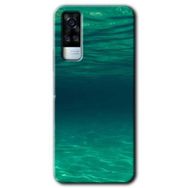 Vivo Y31 2021 Derin Deniz Baskılı Uyumlu Silikon Kılıf