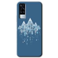 Vivo Y31 2021 İceberg Baskılı Uyumlu Silikon Kılıf
