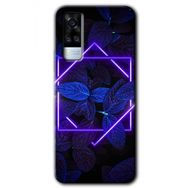Vivo Y31 2021 Mekanik Yaprak 5 Baskılı Uyumlu Silikon Kılıf