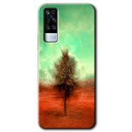 Vivo Y31 2021 Outlines Paint Baskılı Uyumlu Silikon Kılıf