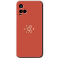 Vivo Y33S Atom Baskılı Uyumlu Silikon Kılıf