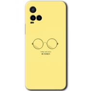 Vivo Y33S Be Honest Baskılı Uyumlu Silikon Kılıf