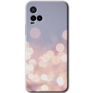 Vivo Y33S Blur Lights Baskılı Uyumlu Silikon Kılıf