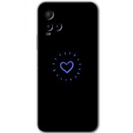 Vivo Y33S Heart Strokes Baskılı Uyumlu Silikon Kılıf