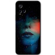 Vivo Y33S Karanlık Kadın Baskılı Uyumlu Silikon Kılıf