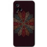 Vivo Y33S Mandala Flower Wal Baskılı Uyumlu Silikon Kılıf