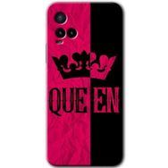 Vivo Y33S Queen Baskılı Uyumlu Silikon Kılıf