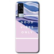 Vivo Y51 Good Vibes Baskılı Uyumlu Silikon Kılıf