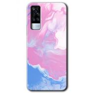 Vivo Y51 Liquid Lekeler Art Baskılı Uyumlu Silikon Kılıf