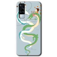 Vivo Y51 Snake Friendship Baskılı Uyumlu Silikon Kılıf