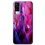 Vivo Y51A Abstraction Sharp Baskılı Uyumlu Silikon Kılıf