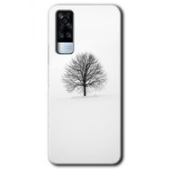 Vivo Y51A Alone Tree Baskılı Uyumlu Silikon Kılıf