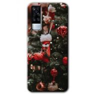 Vivo Y51A Happy New Year Baskılı Uyumlu Silikon Kılıf