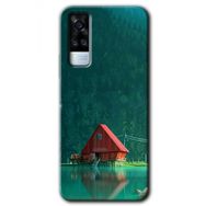 Vivo Y51A House In Woods Baskılı Uyumlu Silikon Kılıf