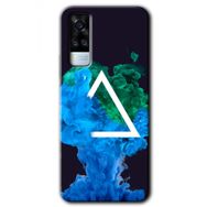 Vivo Y51A İnk Clot Baskılı Uyumlu Silikon Kılıf
