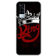 Vivo Y51A King Baskılı Uyumlu Silikon Kılıf