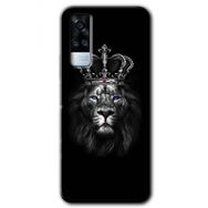 Vivo Y51A King Lion Baskılı Uyumlu Silikon Kılıf