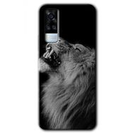 Vivo Y51A Lion Baskılı Uyumlu Silikon Kılıf