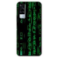 Vivo Y51A Matrix Baskılı Uyumlu Silikon Kılıf